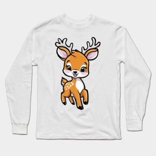 Baby Deer Cute Long Sleeve T-Shirt